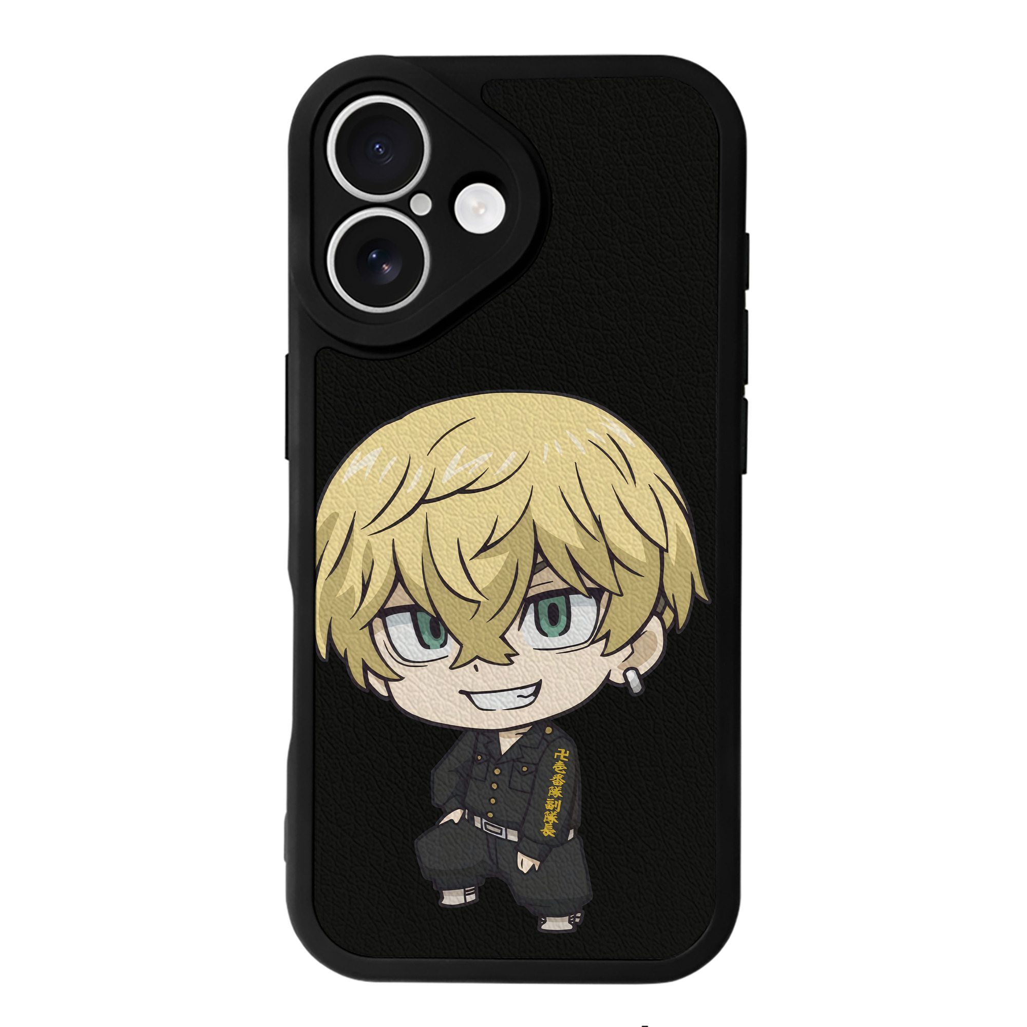 （画像用） 東京リベンジャーズ Tokyo Revengers 【iPhone 16シリーズ対応】シリコンスマホケース（レザー調） 材質：シリコン